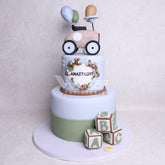 V.39.a CAR - Christening Cake - WILTON PATISSERIE